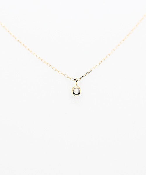 sowi ネックレス　k10 K10 誕生石 シンプル ネックレス（ネックレス）｜sowi（ソーイ