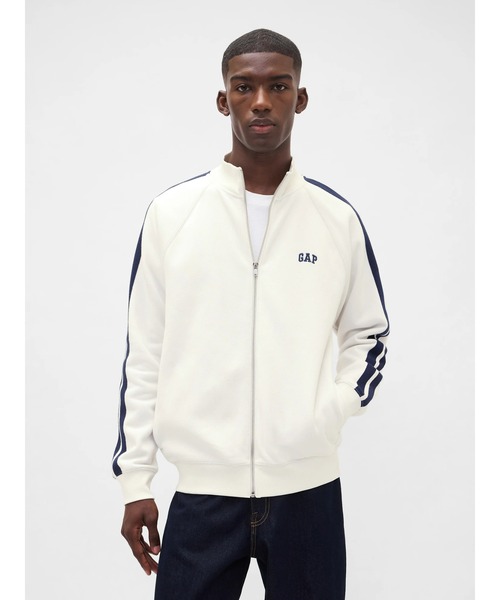 セール】ヴィンテージソフト トラックジャケット（スウェット）｜GAP