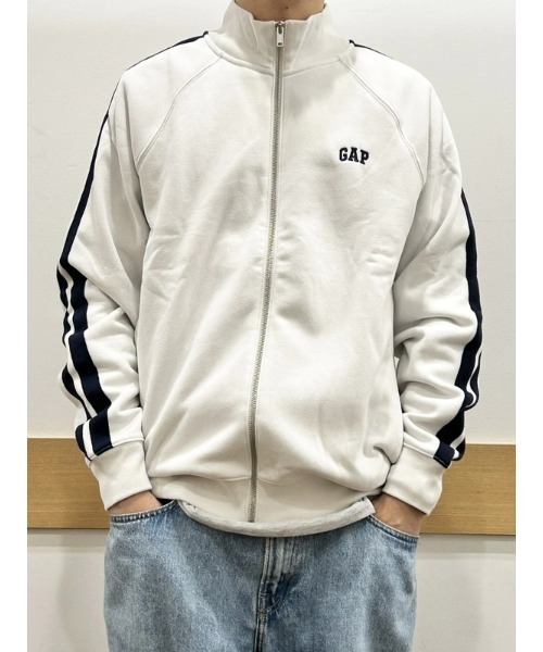 セール】ヴィンテージソフト トラックジャケット（スウェット）｜GAP