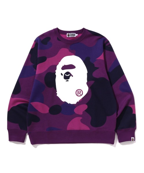 MEGA COLOR CAMO BIG APE HEAD CREWNECK SWEATSHIRT（スウェット