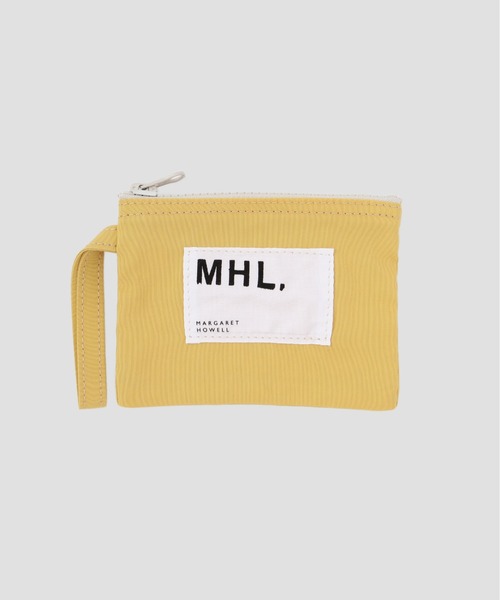 MHL.（エムエイチエル）の「TOUGH COTTON NYLON（ポーチ・レディース・イエロー/ブラック・FREE）」の2枚目の写真