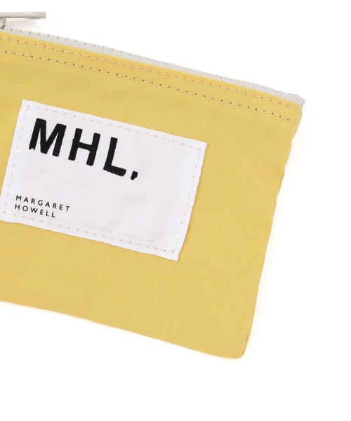 MHL.（エムエイチエル）の「TOUGH COTTON NYLON（ポーチ・レディース・イエロー/ブラック・FREE）」の6枚目の写真