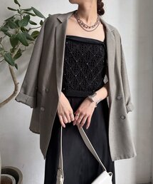 【WEB限定】ラメニットビスチェ