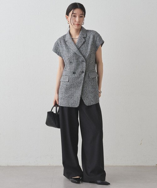 LOUNGEDRESS（ラウンジドレス）の「キャップスリーブWジレ（ベスト