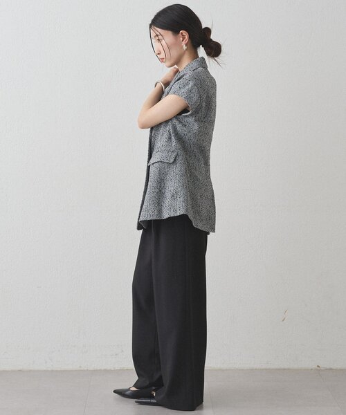 LOUNGEDRESS（ラウンジドレス）の「キャップスリーブWジレ（ベスト