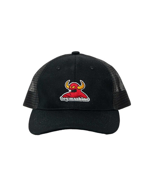 TOY　MACHINE（トイ　マシーン）の「TM TOYMONSTER MESH CAP（キャップ・メンズ・ブラック・FREE）」の2枚目の写真
