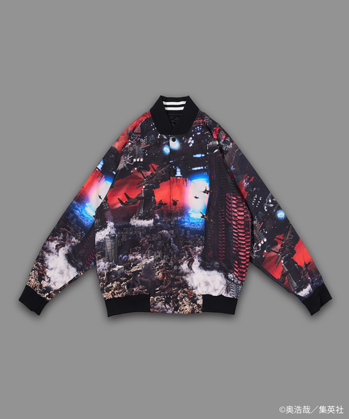 417 EDIFICE(フォーワンセブンエディフィス)の「GANTZ / ガンツ 417別注 COLOR WORKSブルゾン(ナイロンジャケット・メンズ・ブラック・LARGE/X-LARGE/MEDIUM)」の3枚目の写真