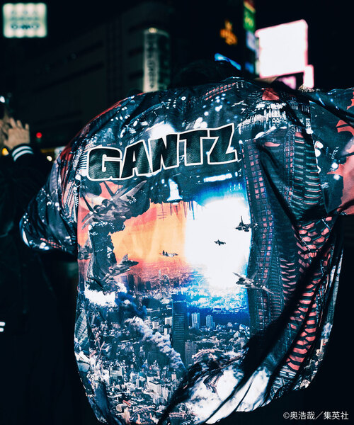 417 EDIFICE(フォーワンセブンエディフィス)の「GANTZ / ガンツ 417別注 COLOR WORKSブルゾン(ナイロンジャケット・メンズ・ブラック・LARGE/X-LARGE/MEDIUM)」の6枚目の写真