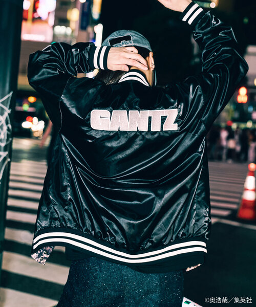 417 EDIFICE(フォーワンセブンエディフィス)の「GANTZ / ガンツ 417別注 COLOR WORKSブルゾン(ナイロンジャケット・メンズ・ブラック・LARGE/X-LARGE/MEDIUM)」の8枚目の写真