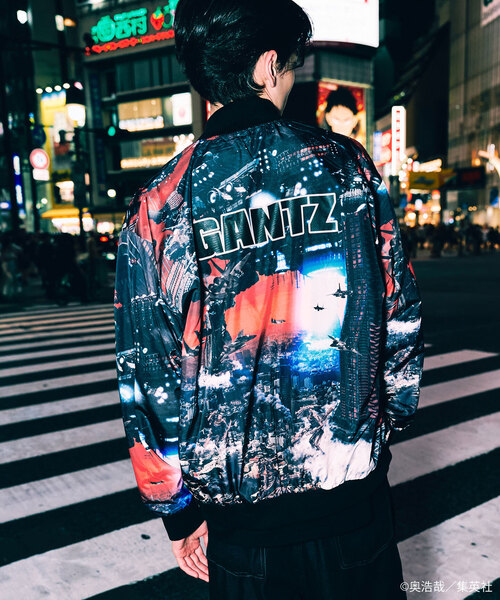 GANTZ / ガンツ 417別注 COLOR WORKSブルゾン（ナイロン