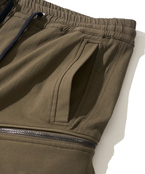 TETE HOMME(テットオム)の「ストレッチカーゴパンツ(カーゴパンツ・メンズ・ブラック/カーキ/カーキオリーブ・MEDIUM/LARGE/X-LARGE)」の8枚目の写真