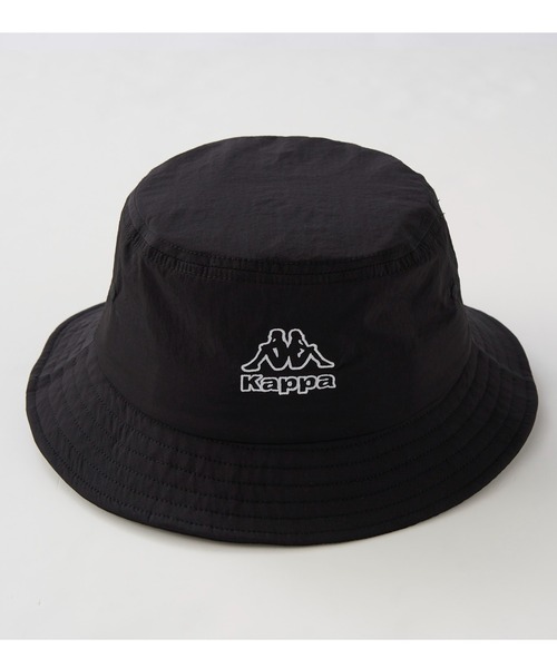 Kappa（カッパ）の「撥水ハット（ハット・レディース・オレンジ/ブラック/グレイッシュベージュ・FREE）」の2枚目の写真