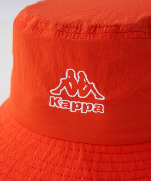 Kappa（カッパ）の「撥水ハット（ハット・レディース・オレンジ/ブラック/グレイッシュベージュ・FREE）」の5枚目の写真