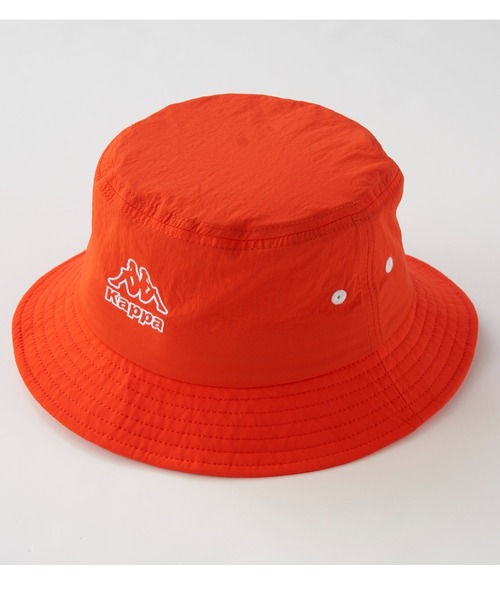 Kappa（カッパ）の「撥水ハット（ハット・レディース・オレンジ/ブラック/グレイッシュベージュ・FREE）」の7枚目の写真