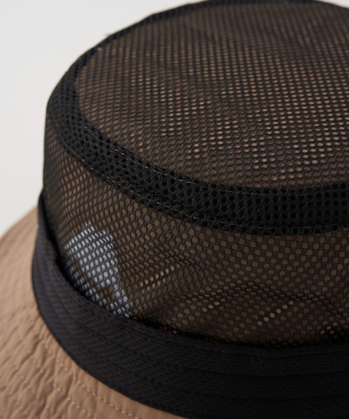 Kappa（カッパ）の「撥水ハット（ハット・レディース・オレンジ/ブラック/グレイッシュベージュ・FREE）」の14枚目の写真