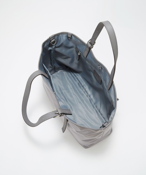 Breath TOPKAPI(ブレストプカピ)の「【Breath TOPKAPI】撥水 2way A4 トートバッグ / ミニポーチセット(トートバッグ・レディース・ブラック/グレー・FREE)」の19枚目の写真