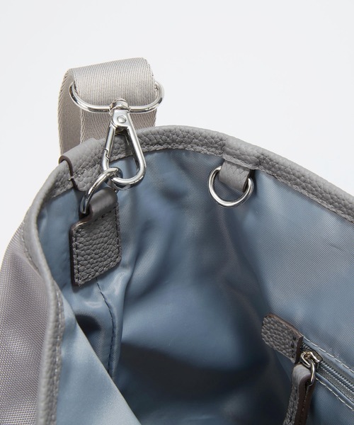 Breath TOPKAPI(ブレストプカピ)の「【Breath TOPKAPI】撥水 2way A4 トートバッグ / ミニポーチセット(トートバッグ・レディース・ブラック/グレー・FREE)」の22枚目の写真