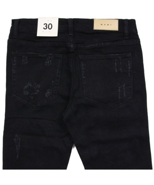 mnml（ミニマル）の「【mnml】X204 CAMO STRETCH DENIM [I]（デニムパンツ・メンズ・ブルー/ブラック・28/29/30/32/34/36/38）」の6枚目の写真