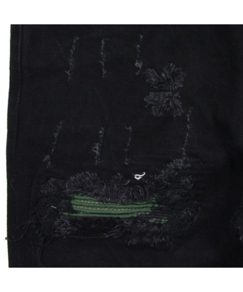 mnml（ミニマル）の「【mnml】X204 CAMO STRETCH DENIM [I]（デニムパンツ・メンズ・ブルー/ブラック・28/29/30/32/34/36/38）」の9枚目の写真