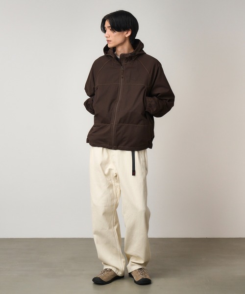 Gramicci（グラミチ）の「SALEM HOODED JACKET｜セーラムフーデッドジャケット Gramicci グラミチ（ブルゾン・メンズ・ブラウン/チャコール/ライトオリーブ・M/XXL/XL/L/S）」の4枚目の写真