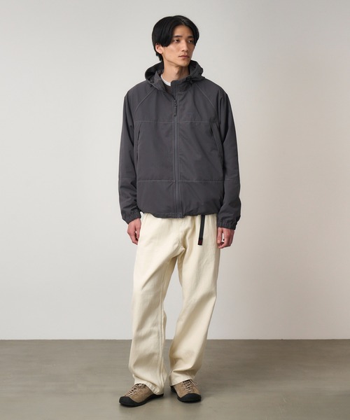 Gramicci（グラミチ）の「SALEM HOODED JACKET｜セーラムフーデッドジャケット Gramicci グラミチ（ブルゾン・メンズ・ブラウン/チャコール/ライトオリーブ・M/XXL/XL/L/S）」の5枚目の写真