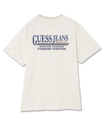 GUESS JEANS(QXW[Y)GUESS JEANS Cn Ss Reg Front Back Print TVc(TVc/Jbg\[)
