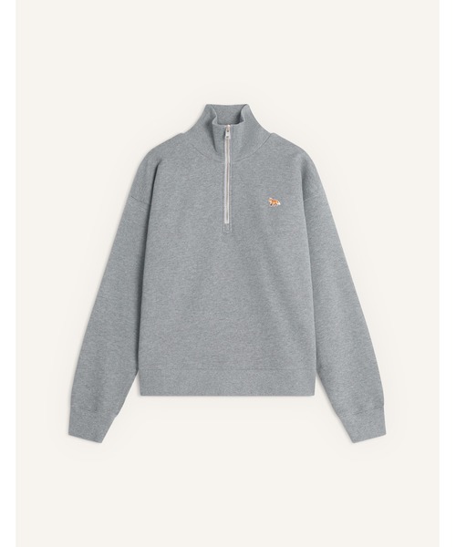 Maison Kitsune（メゾンキツネ）の「BABY FOX HALF ZIPPED SWEATSHIRT（スウェット・レディース・ブラック/グレー・L/M/S/XS）」の2枚目の写真