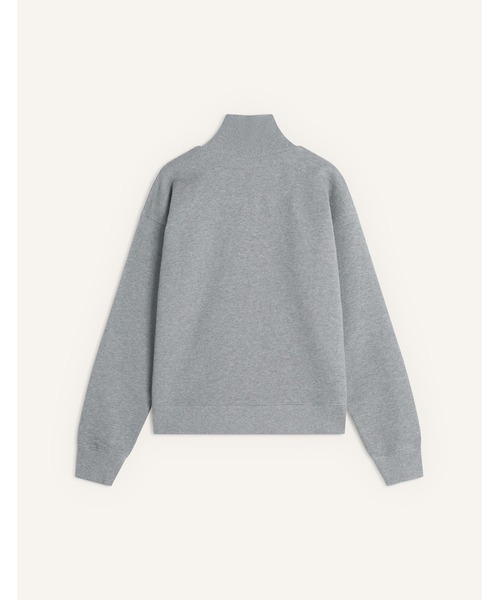 Maison Kitsune（メゾンキツネ）の「BABY FOX HALF ZIPPED SWEATSHIRT（スウェット・レディース・ブラック/グレー・L/M/S/XS）」の6枚目の写真