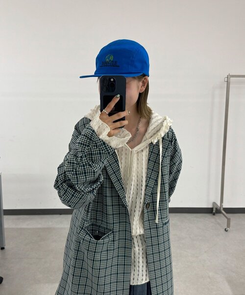 CIAOPANIC（チャオパニック）の「地球ロゴキャップ（キャップ・レディース・ブルー/レッド/ネイビー・ONE SIZE）」の13枚目の写真