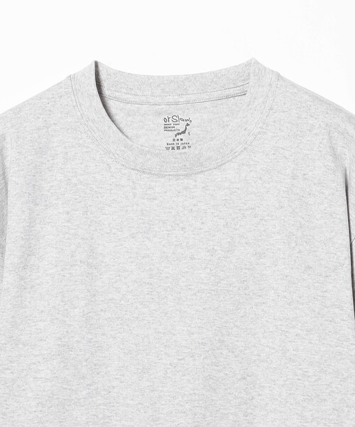 orSlow(オアスロウ)の「orSlow / JUST T-SHIRT(Tシャツ/カットソー・レディース・ライトグレー・1)」の3枚目の写真