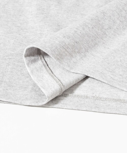 orSlow(オアスロウ)の「orSlow / JUST T-SHIRT(Tシャツ/カットソー・レディース・ライトグレー・1)」の6枚目の写真