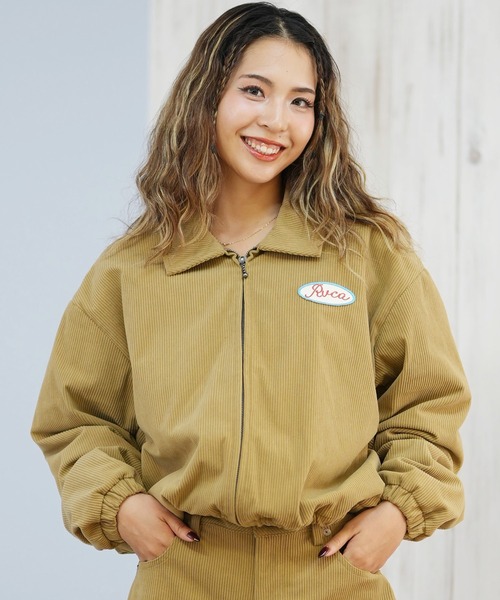 セール】RVCA/ルーカ CLOVER CORDUROY JACKET ジャケット BF044-751