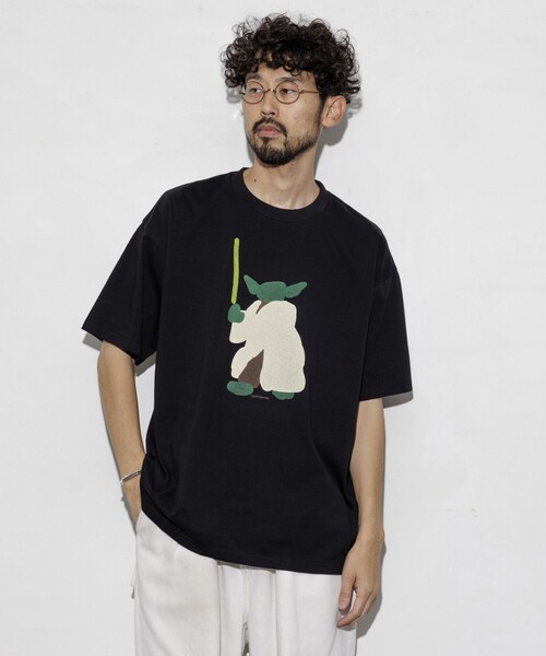 cotton pan（コットンパン）の「COTTON PAN/コットンパン マスター フロントプリントTシャツ / CP25SS-FH003（Tシャツ/カットソー・メンズ・ブラック/ホワイト・M/L）」の3枚目の写真