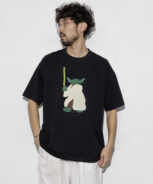 cotton pan（コットンパン）の「COTTON PAN/コットンパン マスター フロントプリントTシャツ / CP25SS-FH003（Tシャツ/カットソー・メンズ・ブラック/ホワイト・M/L）」の4枚目の写真