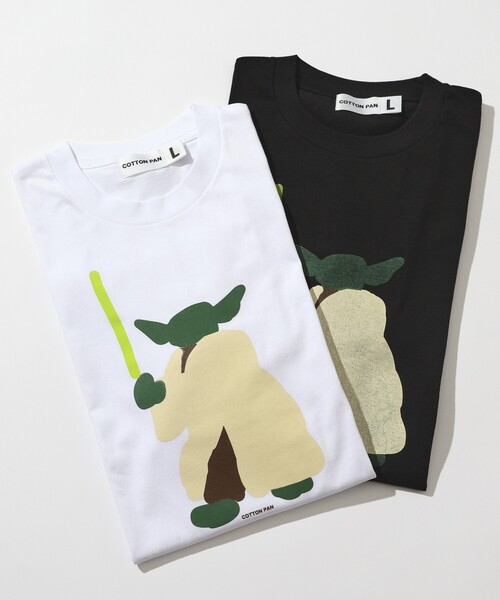 cotton pan（コットンパン）の「COTTON PAN/コットンパン マスター フロントプリントTシャツ / CP25SS-FH003（Tシャツ/カットソー・メンズ・ブラック/ホワイト・M/L）」の12枚目の写真