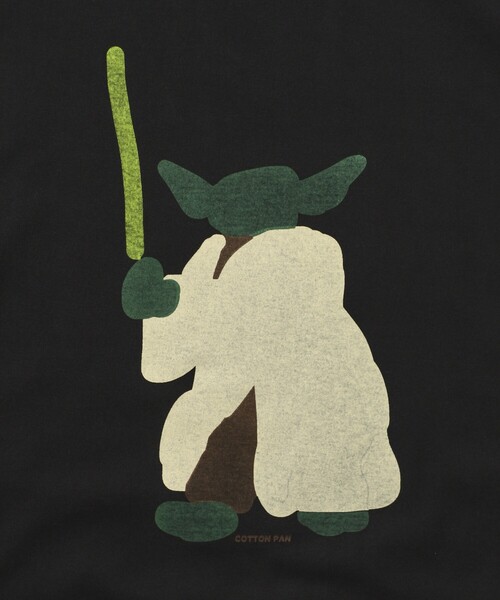 cotton pan（コットンパン）の「COTTON PAN/コットンパン マスター フロントプリントTシャツ / CP25SS-FH003（Tシャツ/カットソー・メンズ・ブラック/ホワイト・M/L）」の18枚目の写真