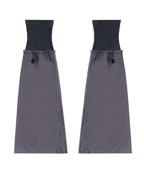 lilful(リルフル)の「ボリューム切り替え レッグウォーマー ブーツカバー風 フェイクスエード(レッグウォーマー・レディース・グレー・F)」の8枚目の写真