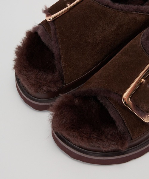 MOHI】ファーサンダル（サンダル）｜MOHI（モヒ）のファッション