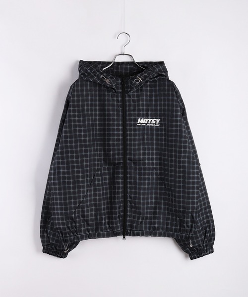 総チェック柄 フード付 ブルゾン（ブルゾン）｜WESTSEA（ウエストシー
