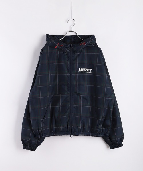 WESTSEA(ウエストシー)の「総チェック柄 フード付 ブルゾン(ブルゾン・メンズ・レッド/ブラウン/ネイビー/ブラック・L/M)」の12枚目の写真