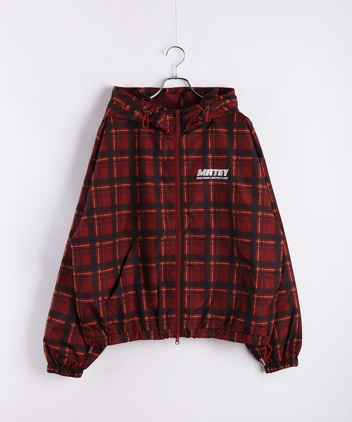 WESTSEA(ウエストシー)の「総チェック柄 フード付 ブルゾン(ブルゾン・メンズ・レッド/ブラウン/ネイビー/ブラック・L/M)」の16枚目の写真