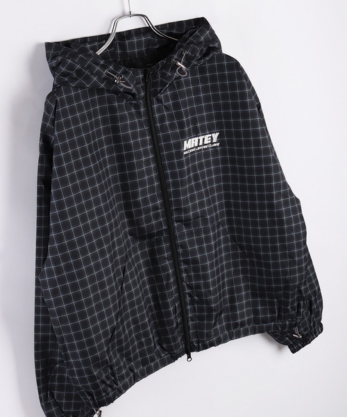 WESTSEA(ウエストシー)の「総チェック柄 フード付 ブルゾン(ブルゾン・メンズ・レッド/ブラウン/ネイビー/ブラック・L/M)」の6枚目の写真