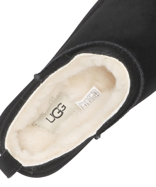 UGG（アグ）の「W CLASSIC MICRO　1173891-BLK（ブーツ・レディース・ブラック・12/5/9/10/8/6/11/7）」の6枚目の写真