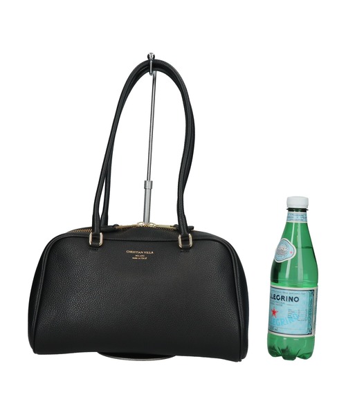 CHRISTIAN VILLA(クリスチャンヴィラ)の「【CHRISTIAN VILLA】ミディアムサイズレザーショルダーバッグ(Q56451)(ショルダーバッグ・レディース・ブラウン系その他/ブラック・ALL)」の13枚目の写真