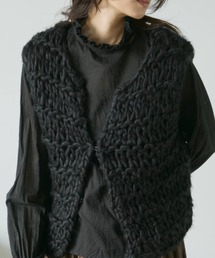 Libra Cue | ハンドニットベスト(ベスト)