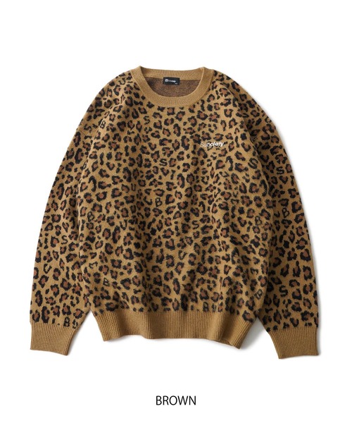 Subciety(サブサエティ)の「Patterned knit(ニット/セーター・メンズ・ブラウン/ブラック/カモフラージュ/ブラック系その他/グレー・X-LARGE/LARGE/MEDIUM)」の9枚目の写真