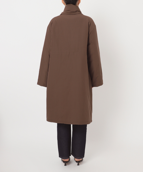 ストール付き/WEB限定》中綿ストール付きノーカラーコート（その他