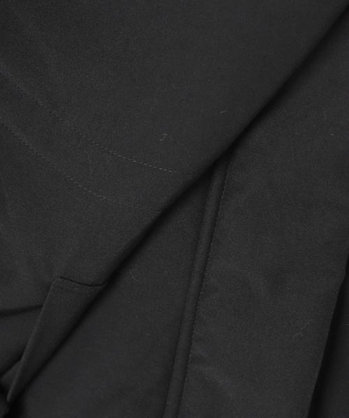 SLOBE IENA（スローブイエナ）の「《ストール付き/WEB限定》中綿ストール付きノーカラーコート（その他アウター・レディース・ブラック/ブラウン・38/36）」の5枚目の写真