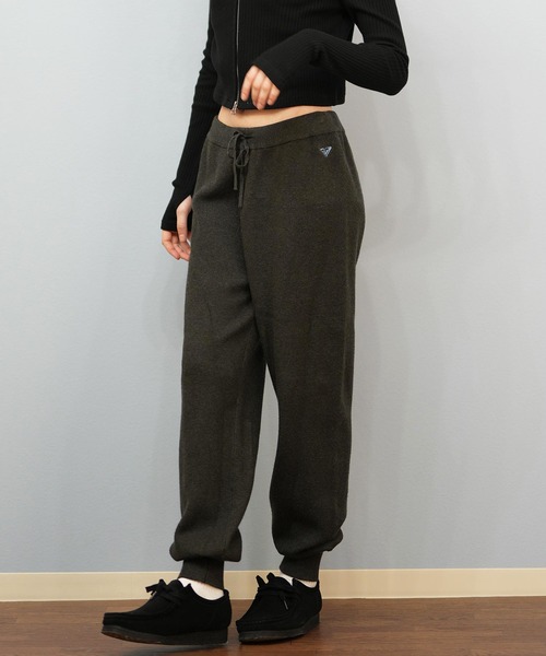 ROXY(ロキシー)の「ROXY/ロキシー スウェットニットパンツ RPT254012(その他パンツ・レディース・モカ/スミクロ/グレー・M/L)」の1枚目の写真