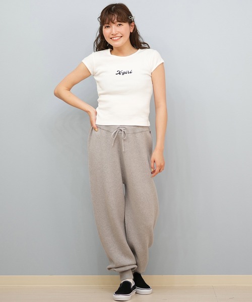 ROXY(ロキシー)の「ROXY/ロキシー スウェットニットパンツ RPT254012(その他パンツ・レディース・モカ/スミクロ/グレー・M/L)」の11枚目の写真